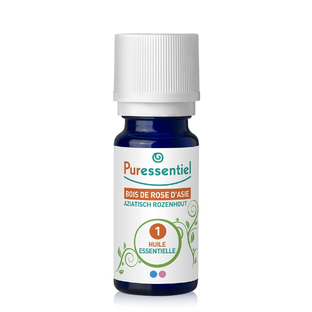 PURESSENTIEL Bois de Rose d'Asie - Huile essentielle bio - 10ml