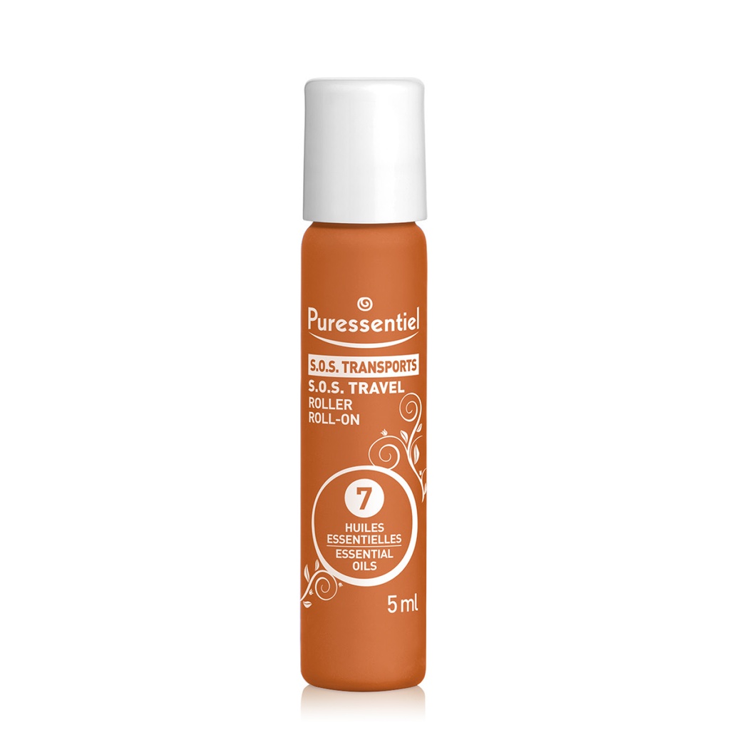 PURESSENTIEL Mal des Transports  - Roller aux 7 huiles essentielles