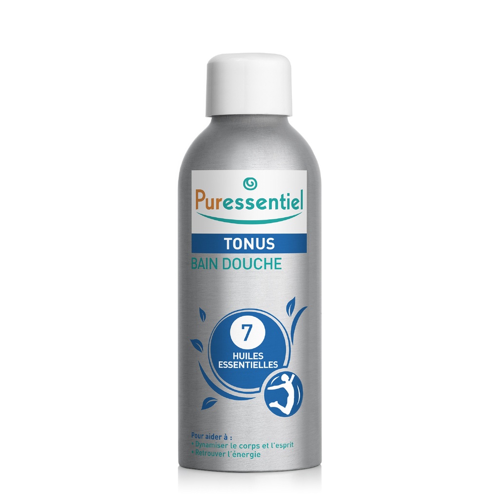 PURESSENTIEL Tonus - Bain douche dynamisant aux 7 huiles essentielles - 100ml