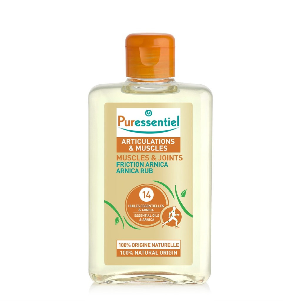 PURESSENTIEL Articulations & Muscles  - Friction arnica 14 huiles essentielles - 200ml