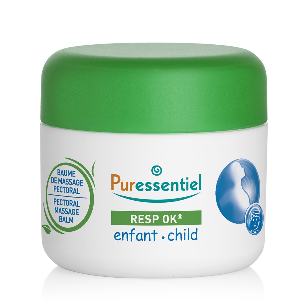 PURESSENTIEL Resp Ok  - Baume de massage pectoral enfant - 60ml
