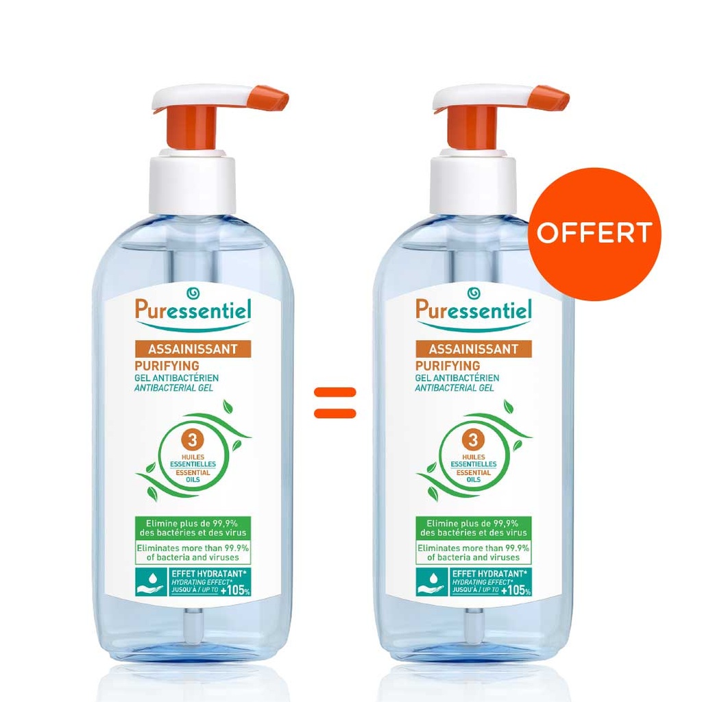 PURESSENTIEL Assainissant - Gel antibactérien aux 3 huiles essentielles