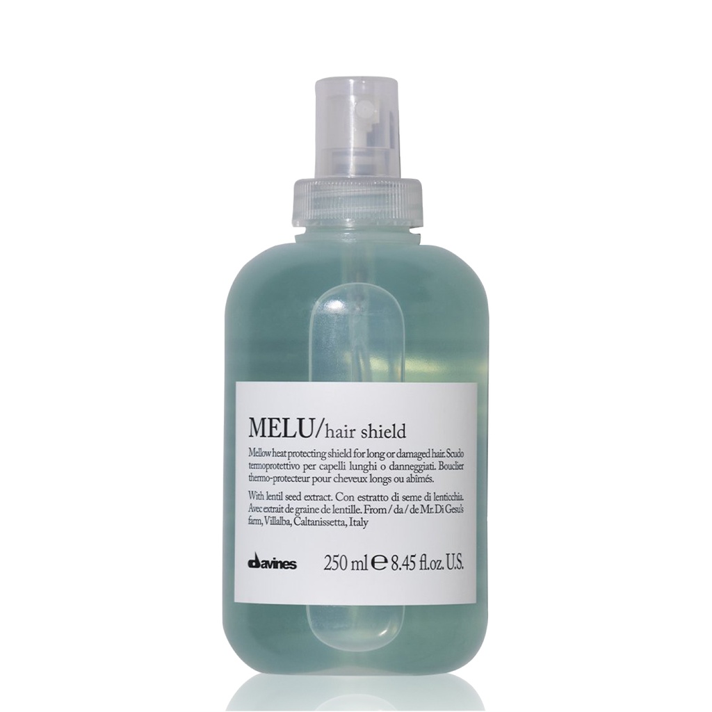 DAVINES Melu Hair Shield - Bouclier thermo-protecteur pour cheveux longs ou abîmés - 250ml