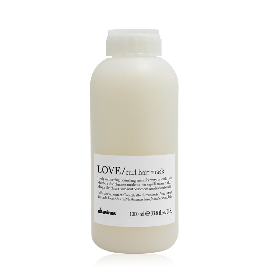 DAVINES Love Curl Hair Mask - Masque disciplinant nourrissant pour cheveux ondulés ou bouclés