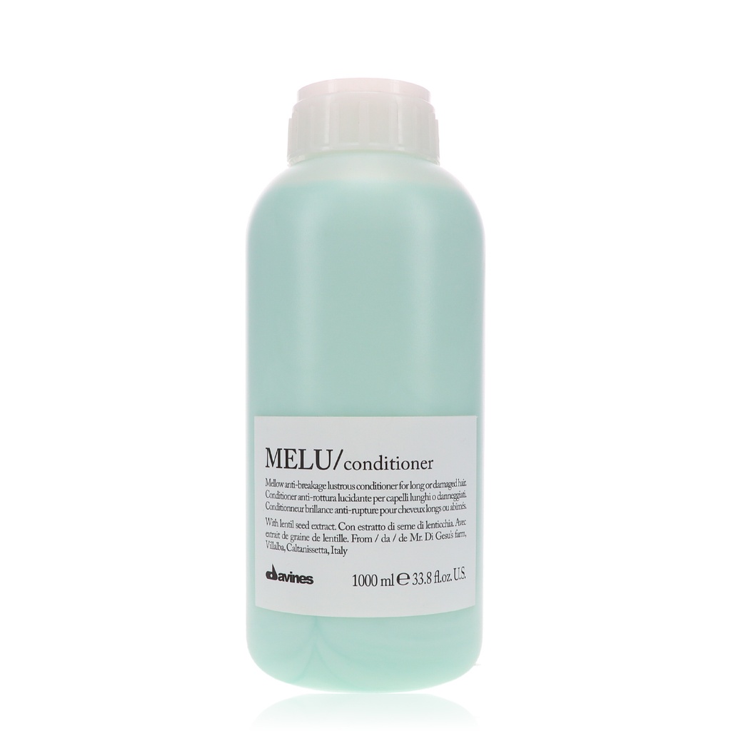 DAVINES Melu Conditioner - Après-shampooing brillance anti-rupture pour cheveux longs ou abîmés