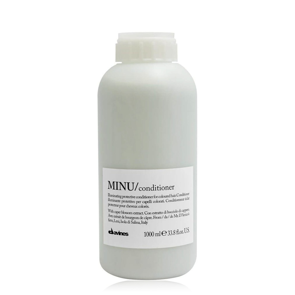 DAVINES Minu Conditioner - Après-shampooing éclat pour cheveux colorés