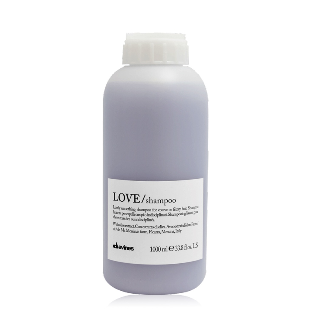 DAVINES Love Shampoo - Shampooing lissant pour cheveux rêches ou indisciplinés