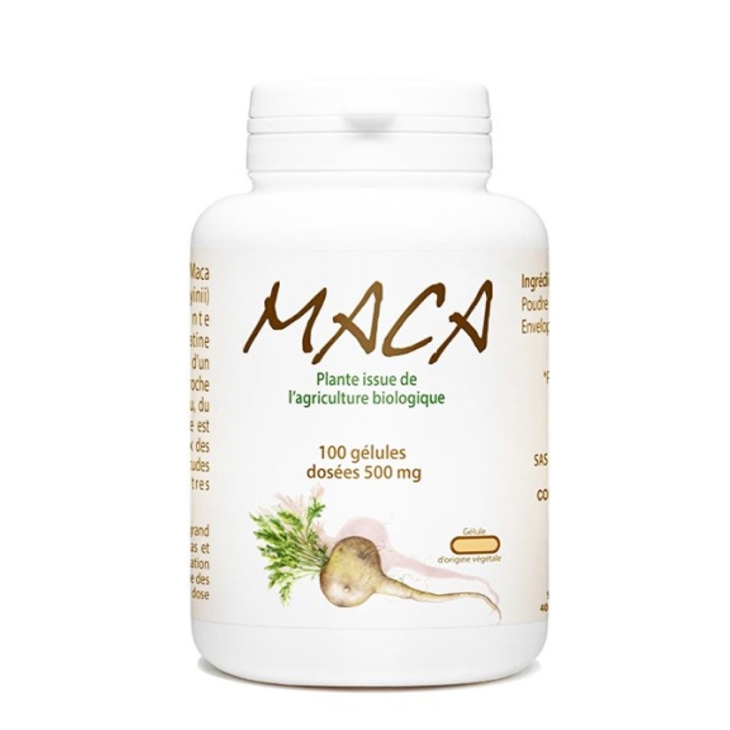 GPH Diffusion Maca du Pérou BIO - Complément alimentaire Humeur / Bien-être / Anxiété / Stress