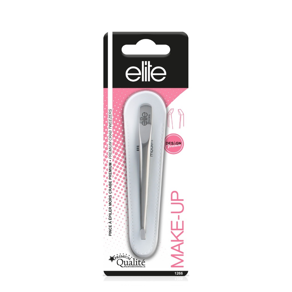 ELITE Accessoires Soin - Pince à épiler pointe crabe