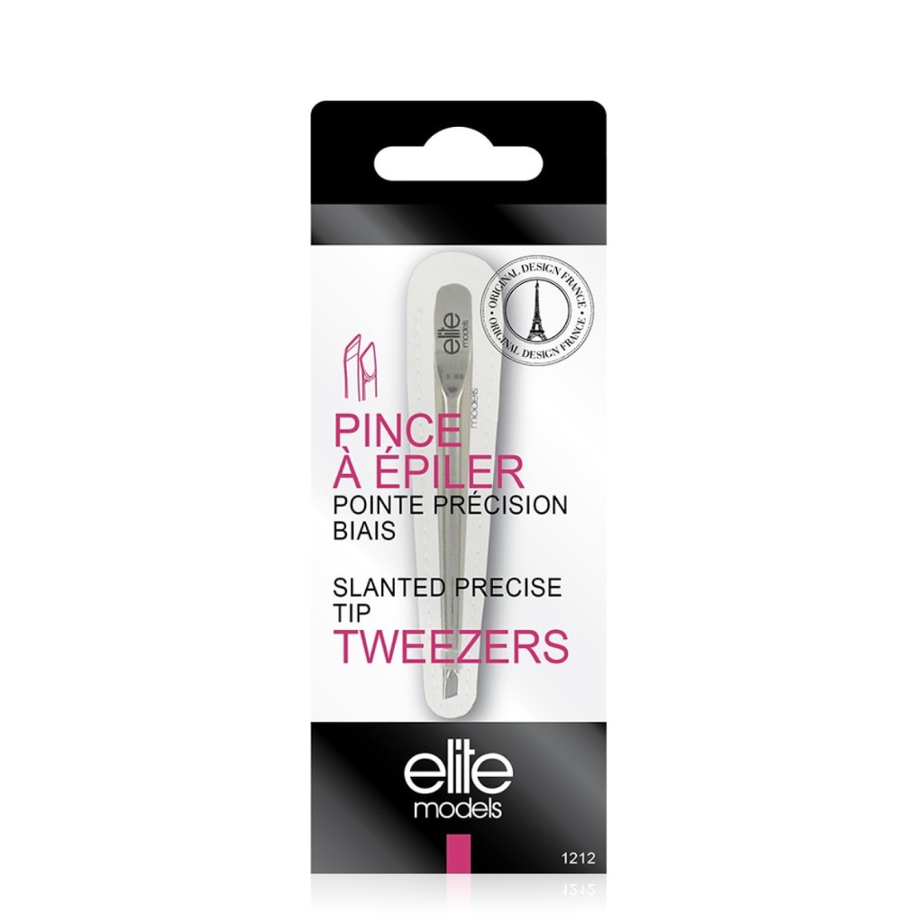 ELITE Accessoires Soin - Pince à épiler pointe biais