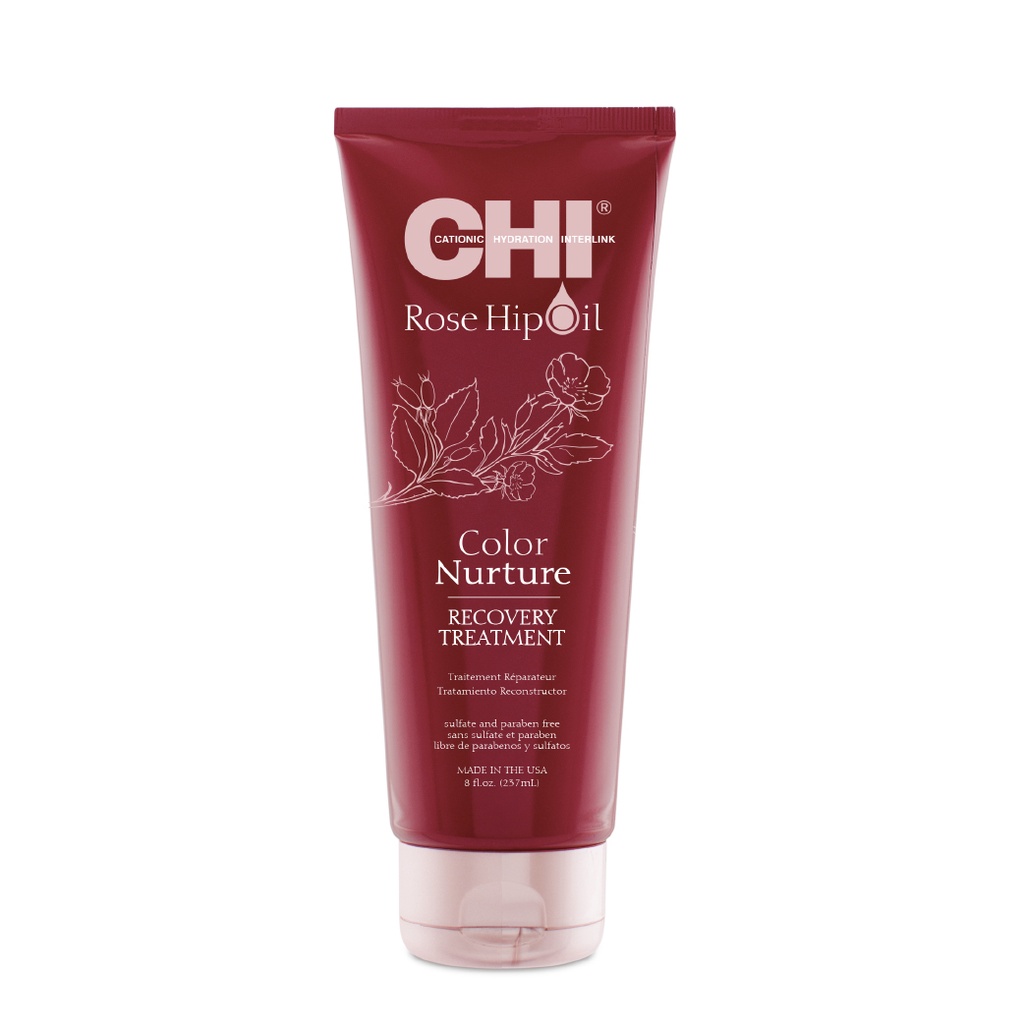 CHI Rosehip Oil - Traitement réparateur pour cheveux colorés - 257ml