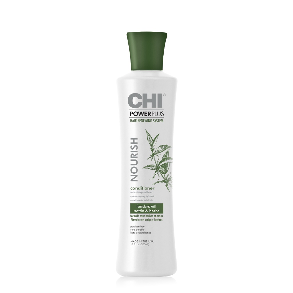 CHI Power Plus Conditioner - Après-shampooing hydratant pour pointes sèches - 355ml