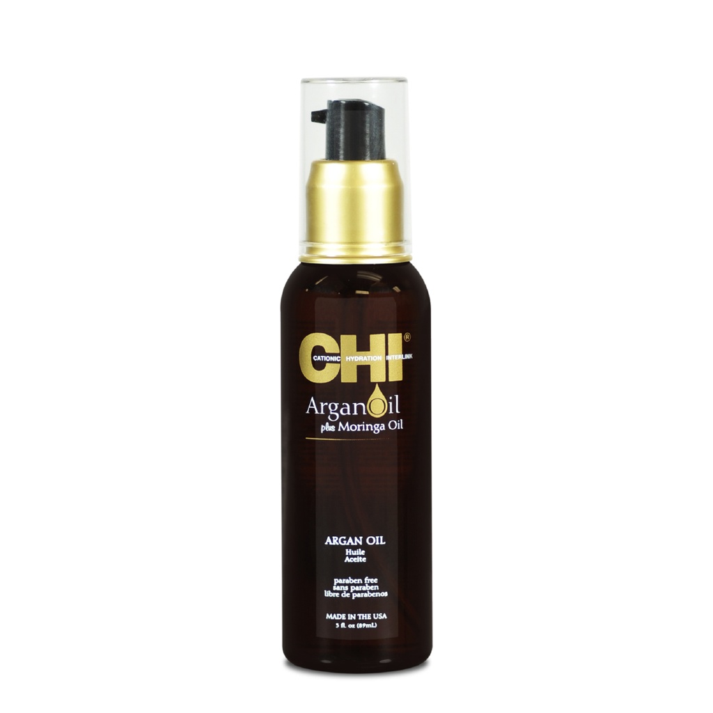 CHI Argan Oil - Huile nourrissante pour cheveux secs et abîmés - 89ml