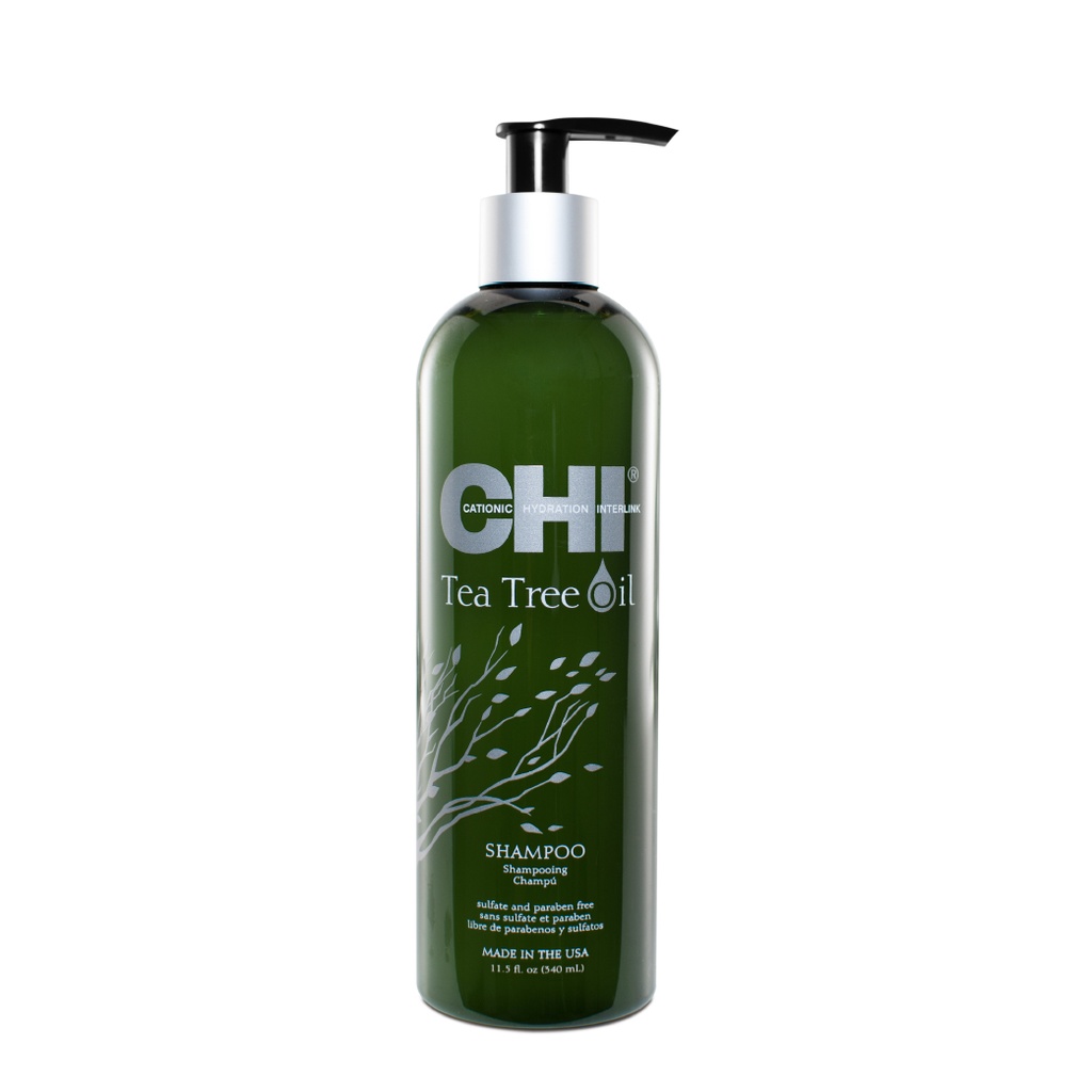 CHI Tea Tree Oil - Shampooing détox équilibrant pour tous types de cheveux