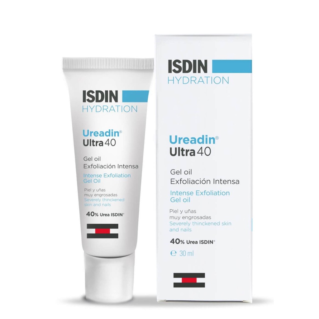 ISDIN Ureadin 40 - Gel huile exfoliation intense pour le corps - 30ml
