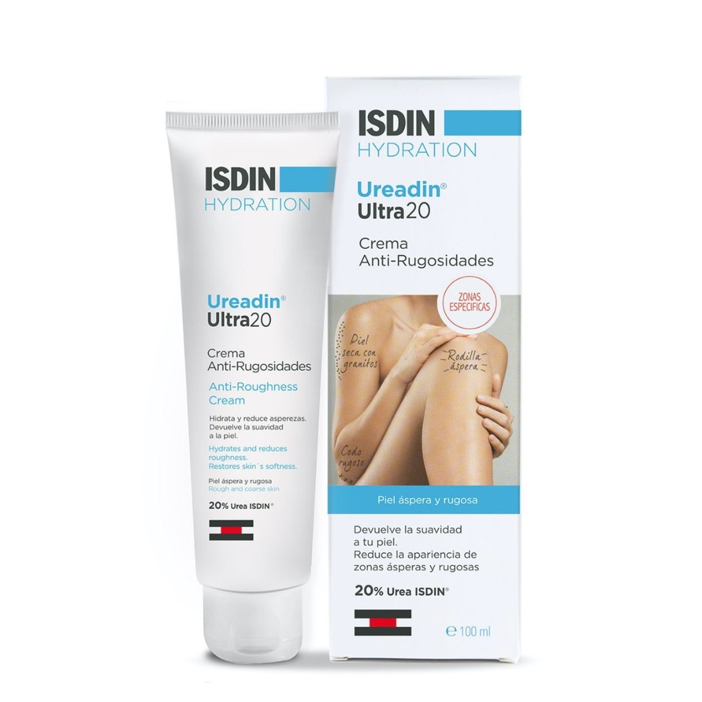 ISDIN Ureadin 20 - Crème anti-rugosités pour le corps - 100ml