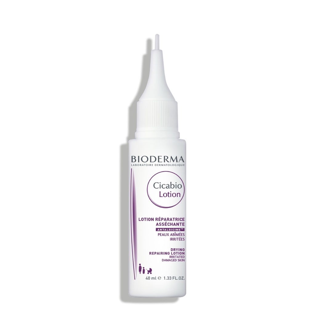 BIODERMA Cicabio Lotion - Lotion réparatrice apaisante pour peaux abîmées ou irritées - 40ml