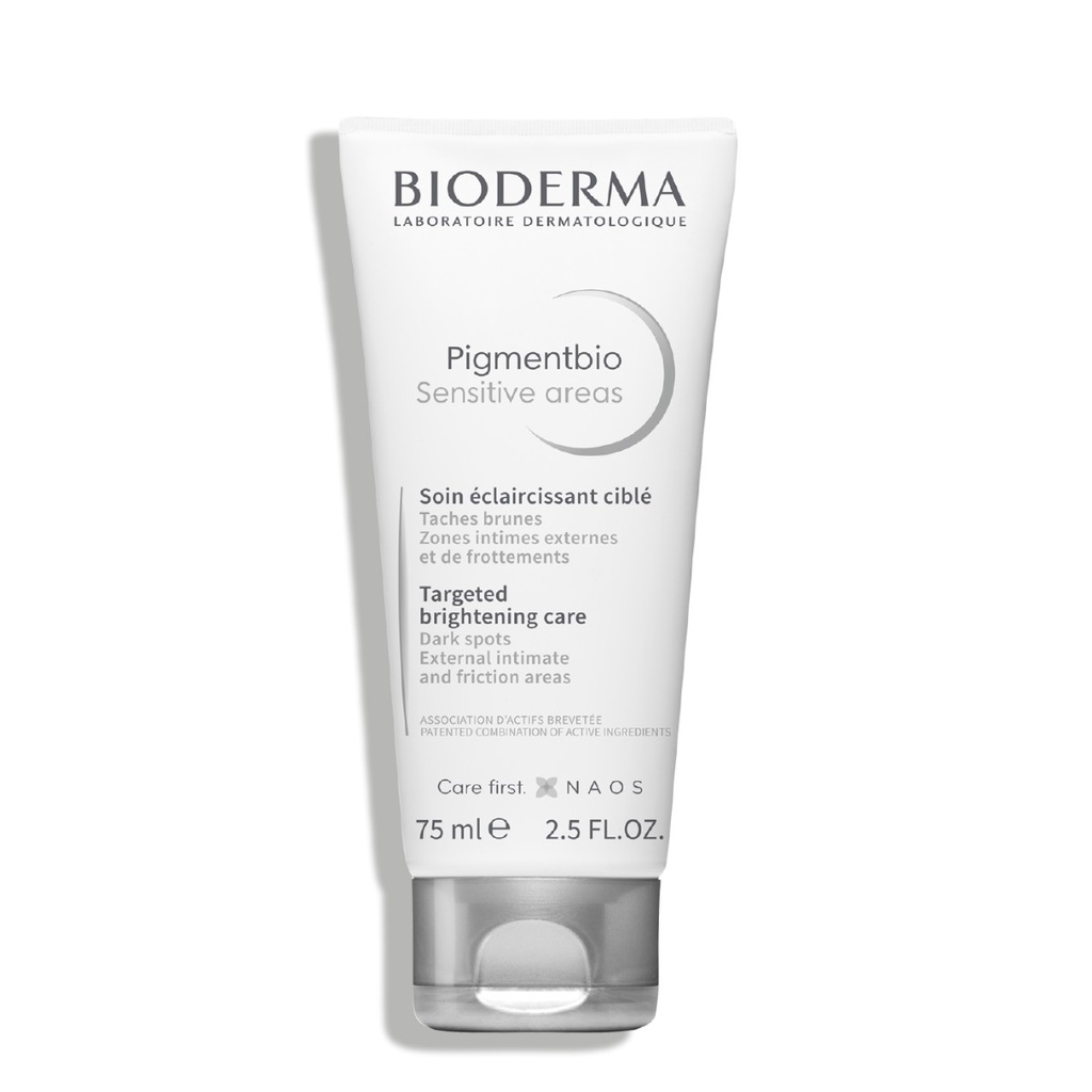 BIODERMA Pigmentbio Sensitive Areas - Soin éclaircissant ciblé anti-taches brunes pour les zones intimes externes et de frottements - 75ml