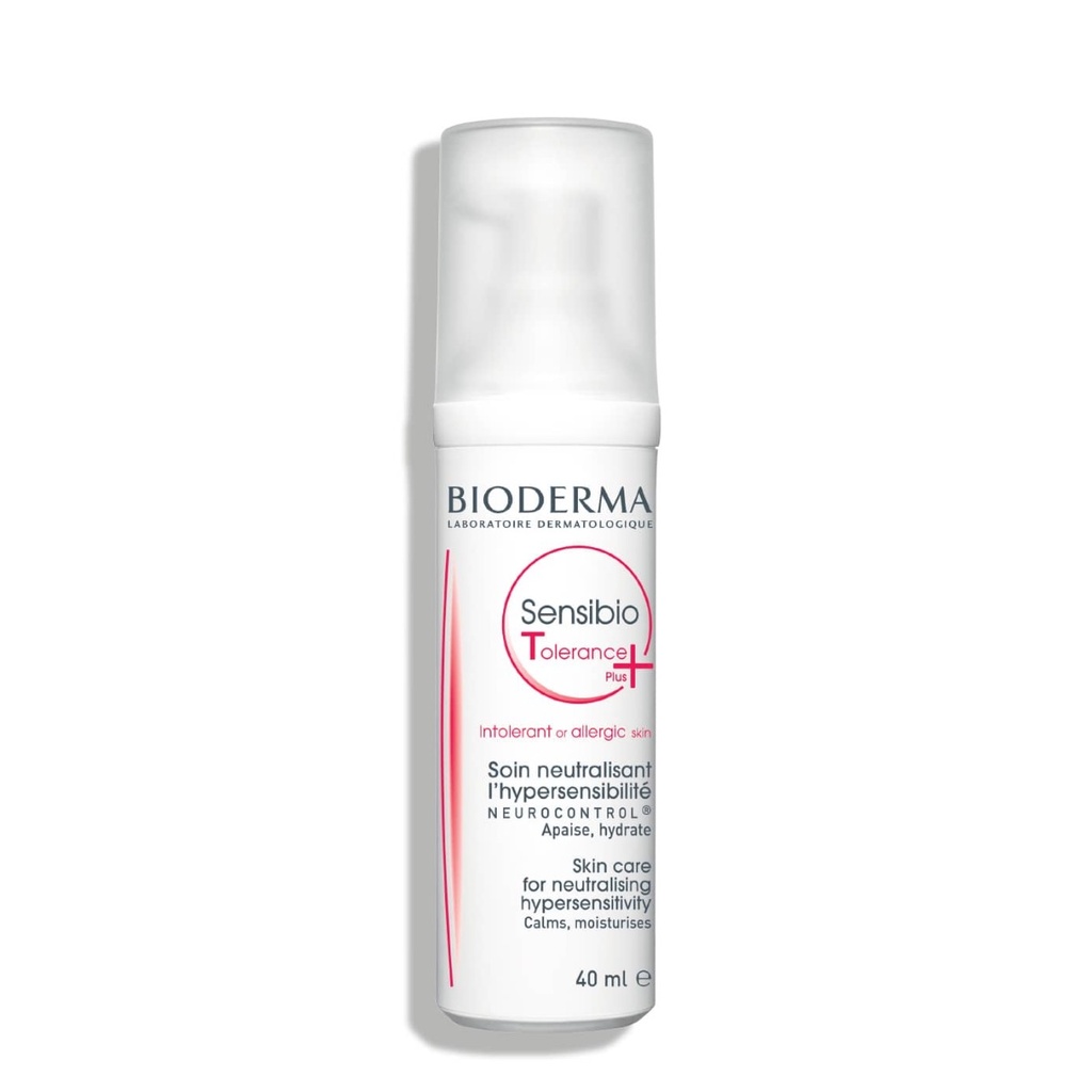 BIODERMA Sensibio Tolérance + - Soin neutralisant l'hypersensibilité de la peau - 40ml