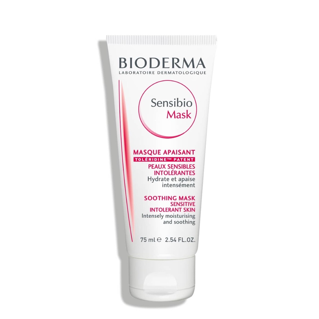 BIODERMA Sensibio Mask - Masque apaisant pour peaux sensibles intolérantes - 75ml