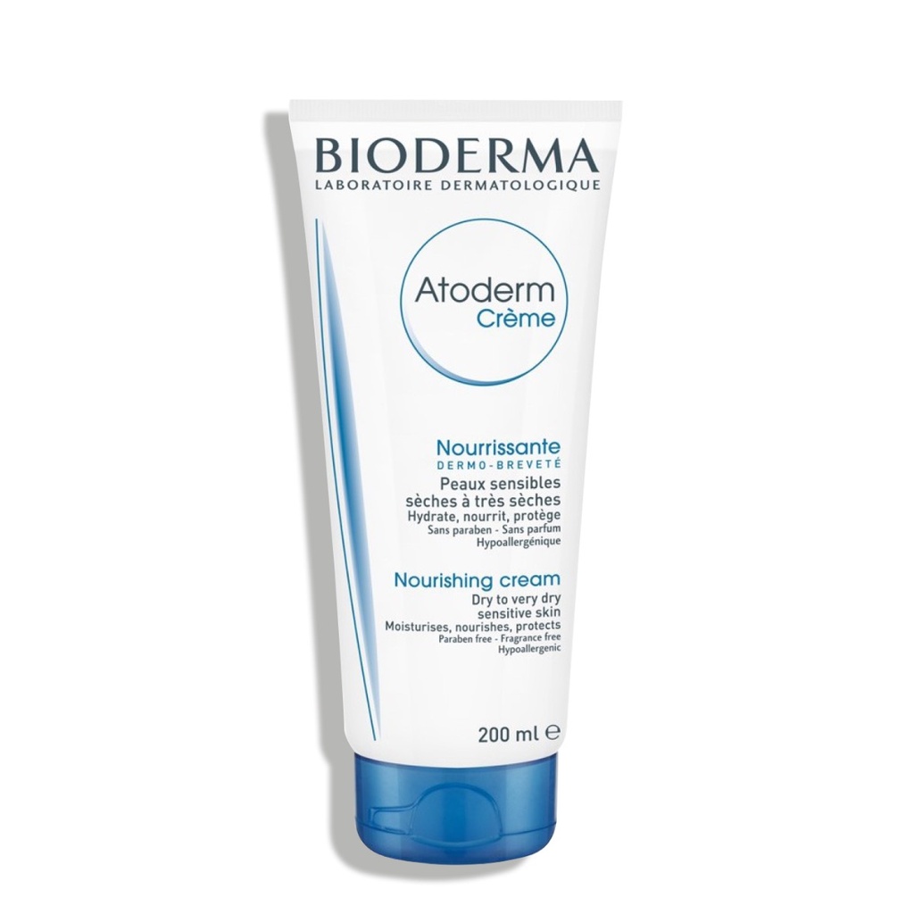 BIODERMA Atoderm Crème - Crème nourrissante pour peaux sensibles sèches à très sèches - 200ml