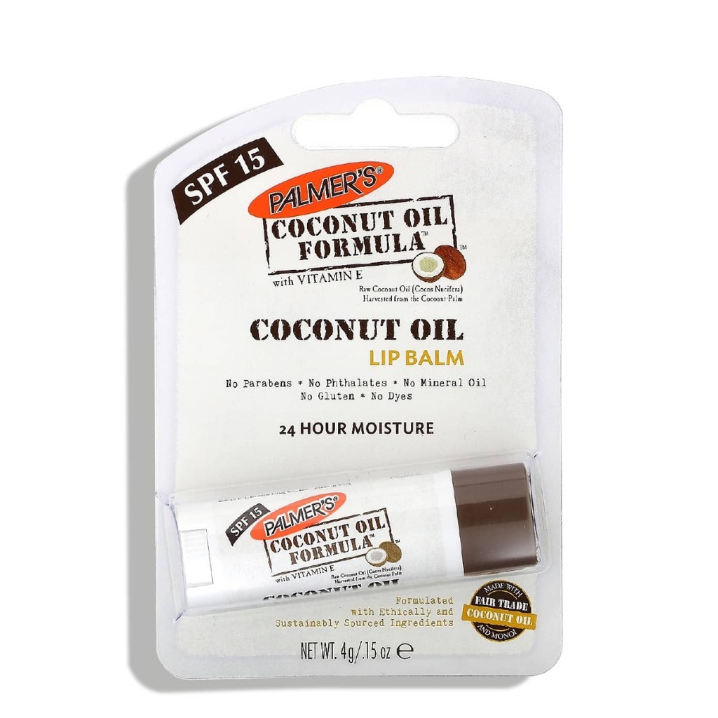 PALMERS Coconut Oil Formula - Baume à Lèvres 24h d'hydratation SPF15 - 4g