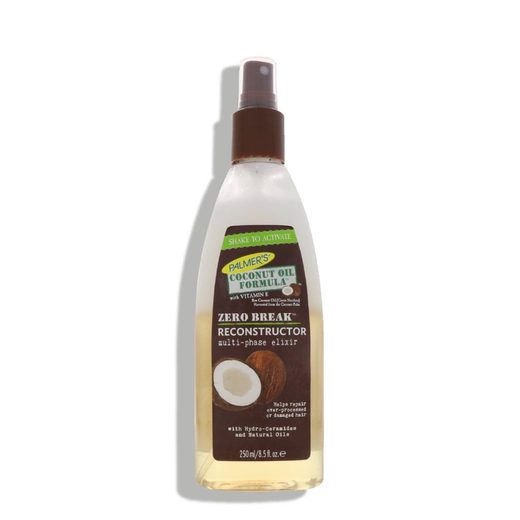 PALMERS Coconut Oil Formula - Elixir de soin sans rinçage pour cheveux très secs et abîmés - 250ml