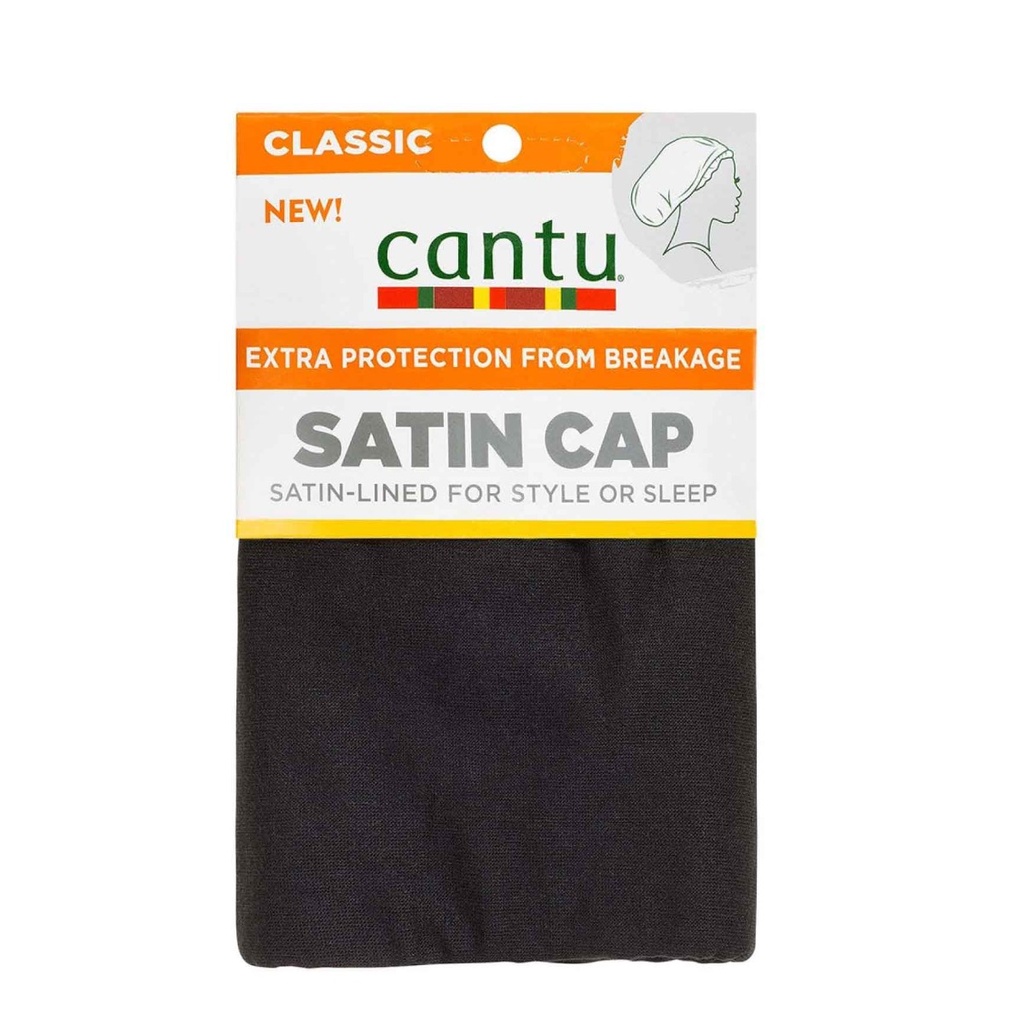 CANTU Satin Cap  - Bonnet en satin design ou pour dormir anti-casse anti-frisottis