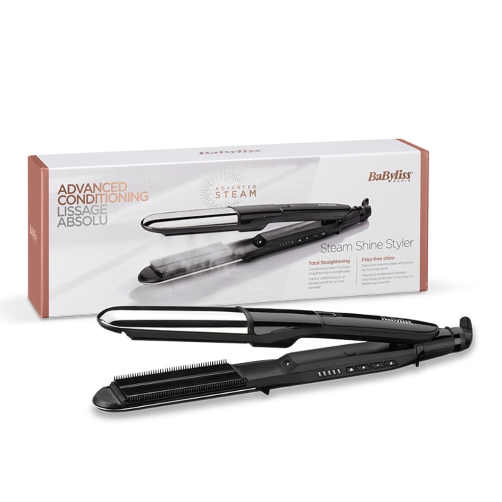 BABYLISS Steam Shine Styler - Lisseur à vapeur haute brillance