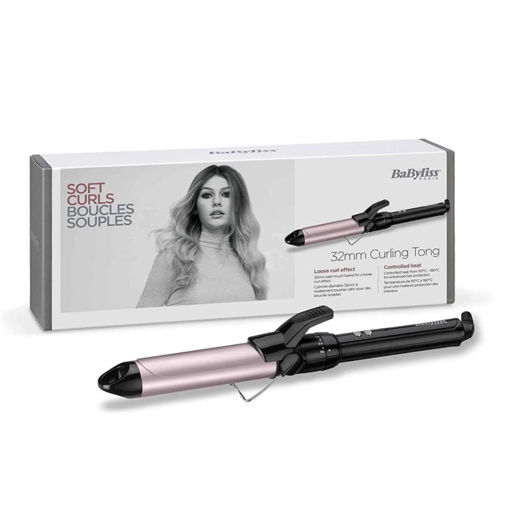 BABYLISS Sublim' Touch - Fer à boucler 32mm pour des boucles souples longue tenue