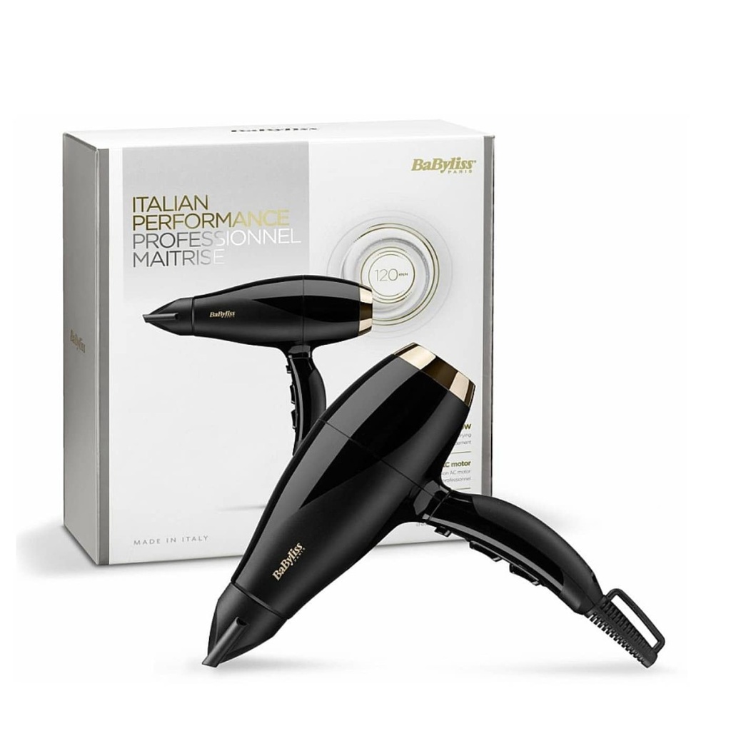 BABYLISS Seche-Cheveux - Sèche-cheveux professionnel anti-frisottis - 2300W