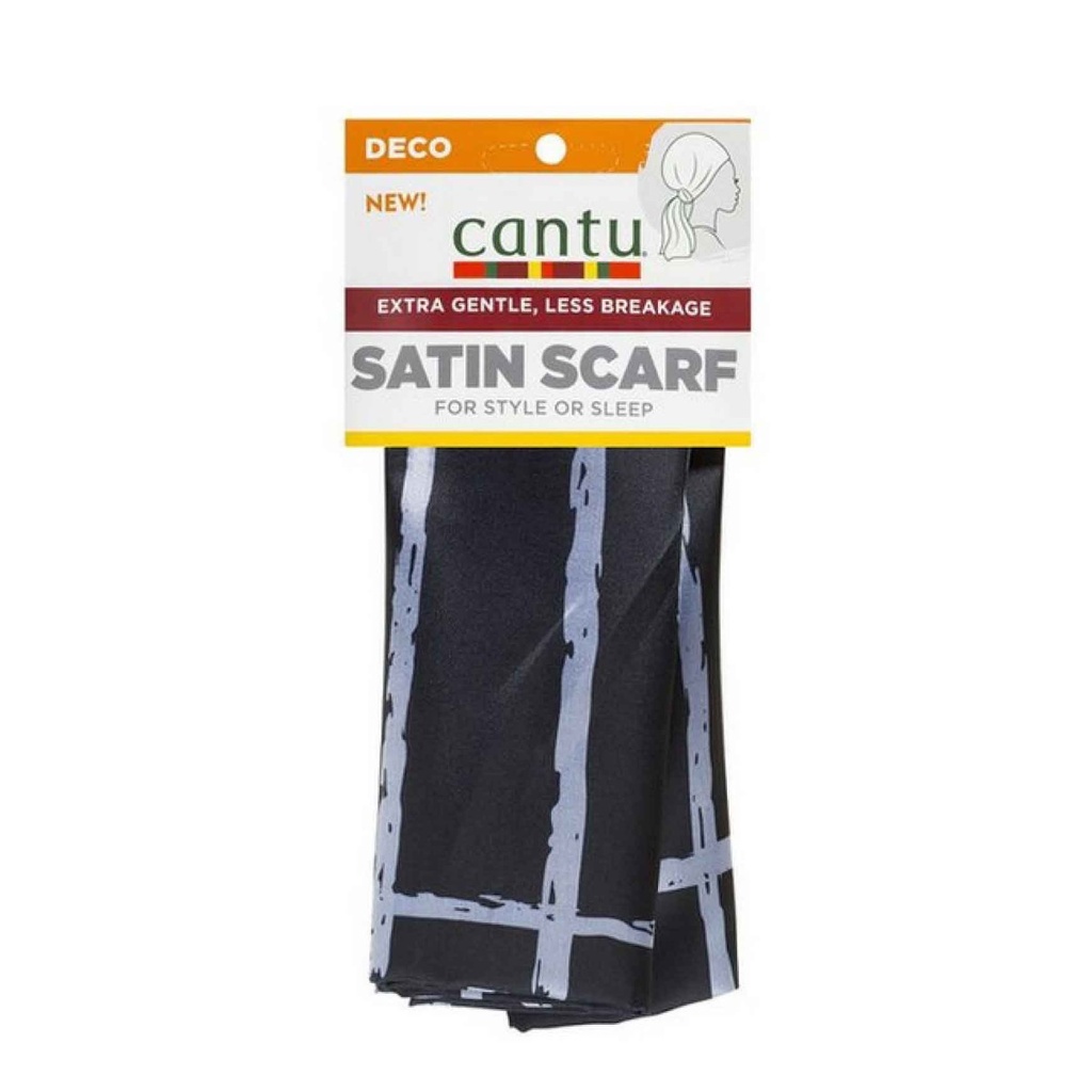 CANTU Satin Scarf for Style or Sleep - Foulard capillaire design ou pour dormir protecteur anti-casse