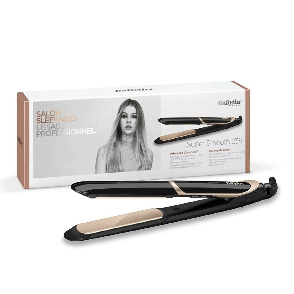 BABYLISS Super Smooth - Lisseur C-Ionic jusqu'à 235°C