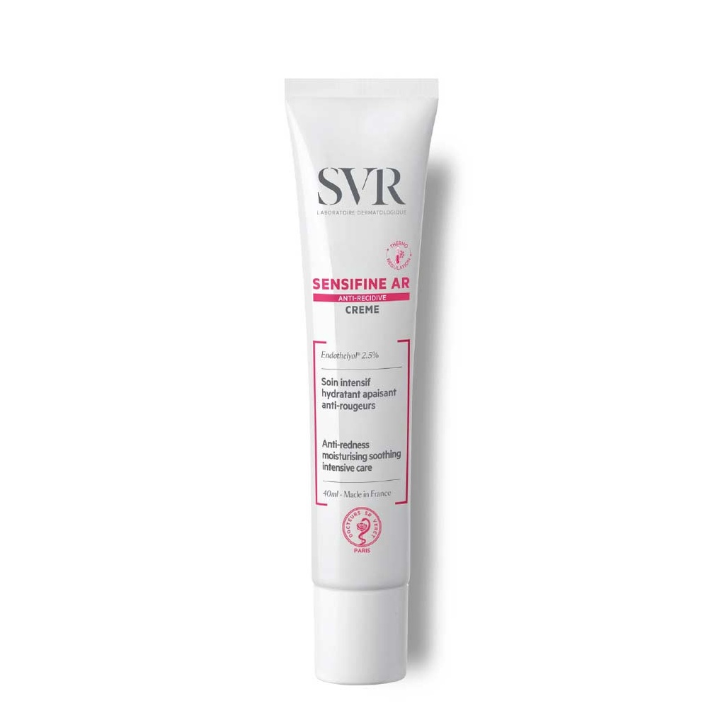 SVR Sensifine AR Anti-Récidive - Soin intensif hydratant apaisant anti-rougeurs pour peaux à tendance couperosique - 40ml