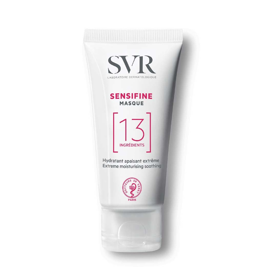 SVR Sendifine Masque - Masque hydratant apaisant extrême pour peaux intolérantes poly-allergiques - 50ml