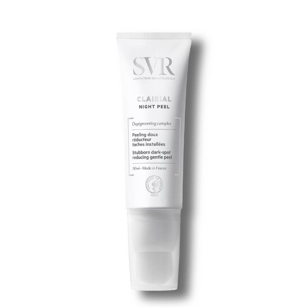 SVR Clairial Night Peel - Peeling doux réducteur de taches installées liées à l'âge, après inflammation ou après exposition au soleil - 50ml
