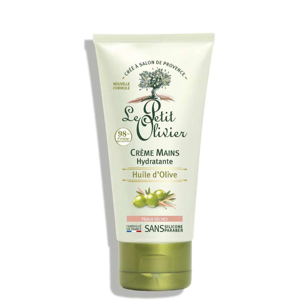LE PETIT OLIVIER Huile d'Olive - Crème mains hydratante pour peaux sèches - 75ml
