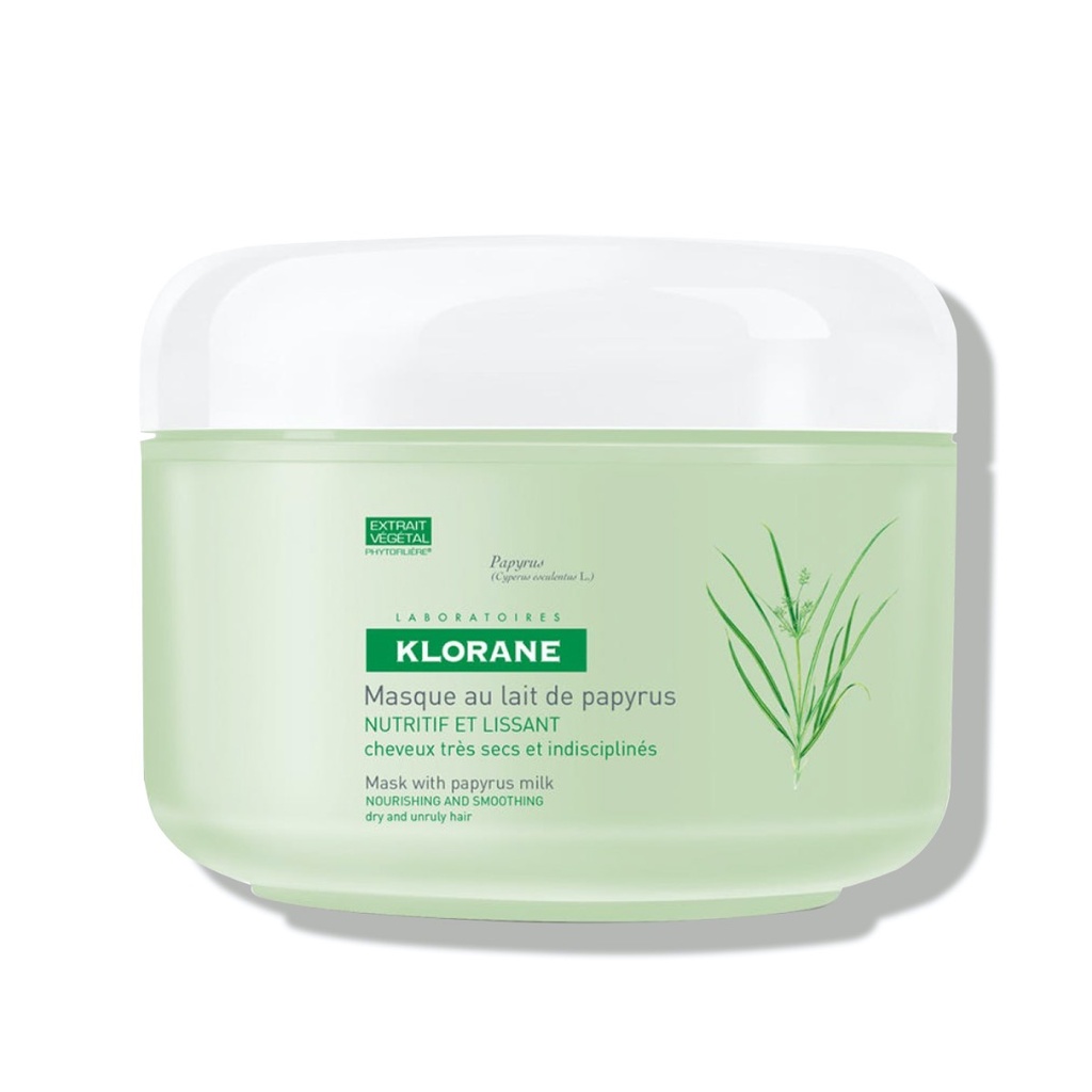 KLORANE Lait de Papyrus - Masque nutritif et lissant pour cheveux très secs et indisciplinés - 150ml