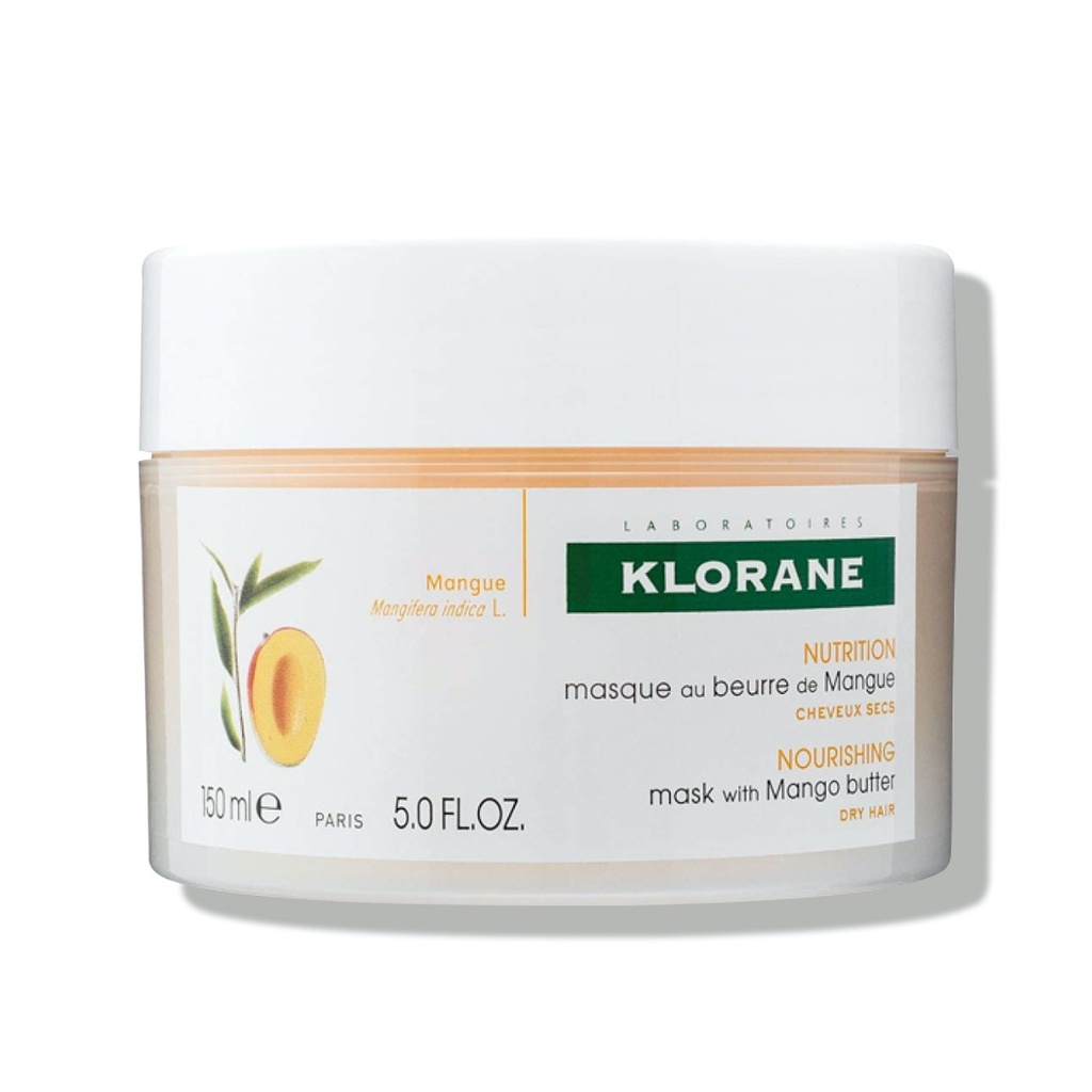KLORANE Beurre de Mangue - Masque nutrition pour cheveux secs - 150ml