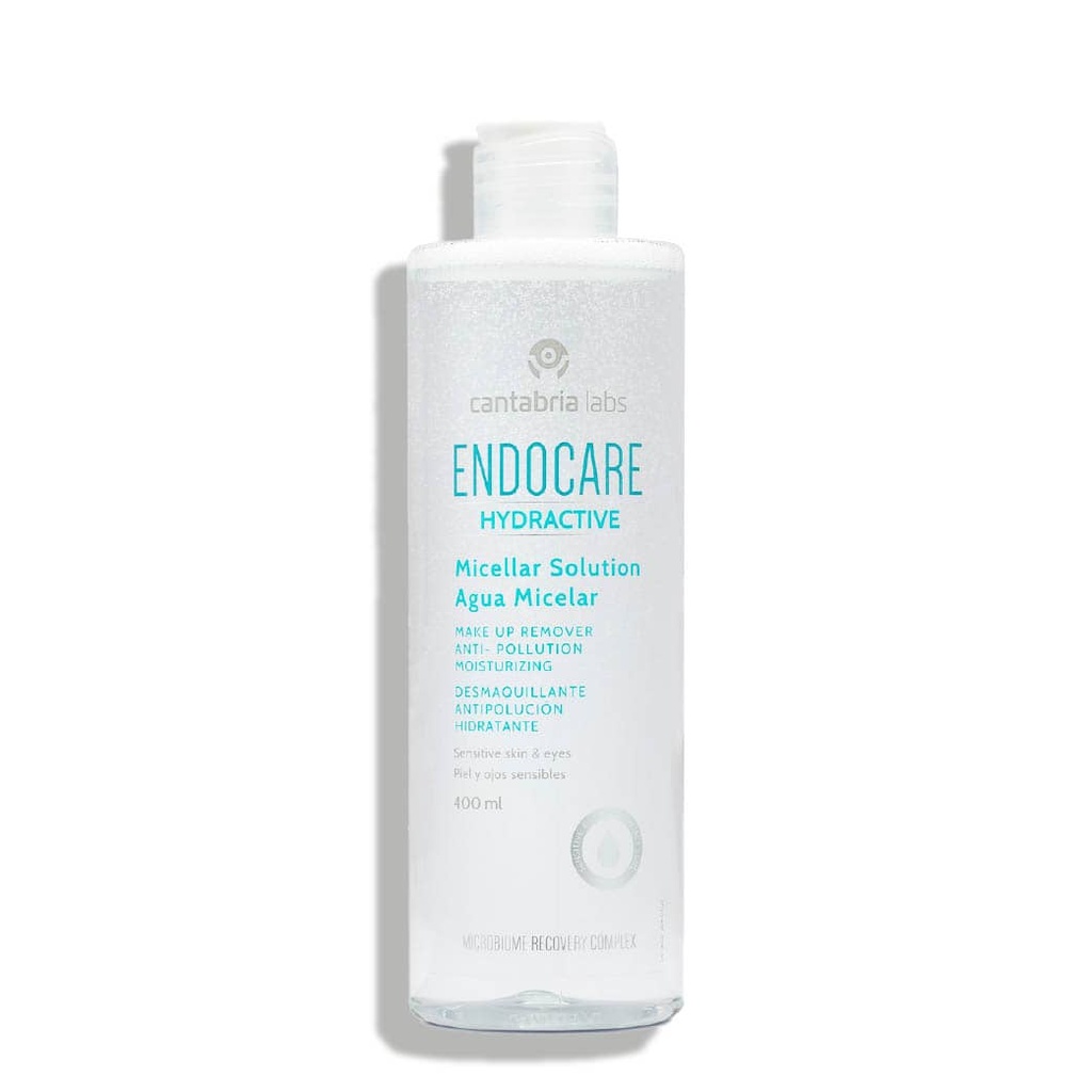 CANTABRIA LABS Endocare Hydractive - Solution micellaire démquillante anti-pollution - 400ml