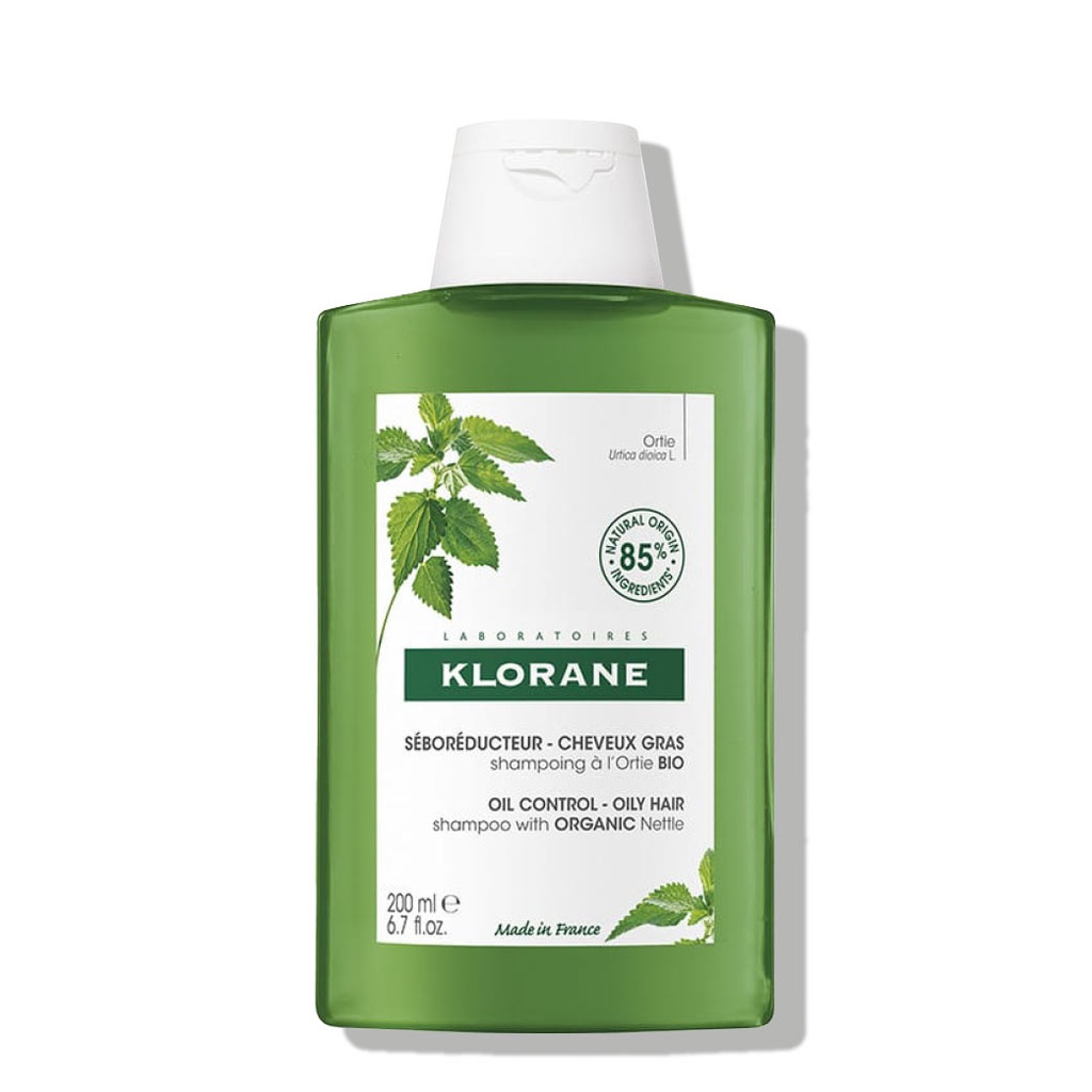 KLORANE Extrait d'Ortie - Shampooing séboréducteur pour cheveux gras