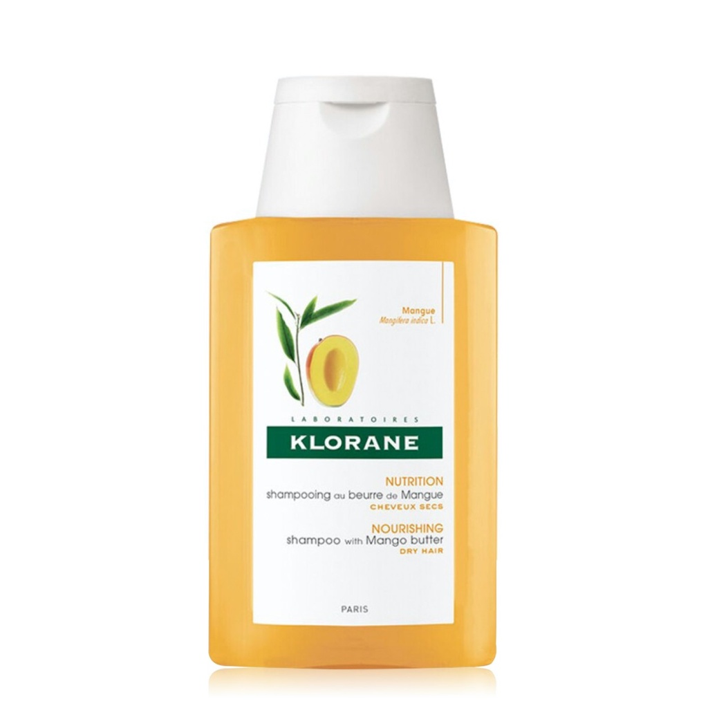KLORANE Beurre de Mangue - Shampooing nutrition pour cheveux secs