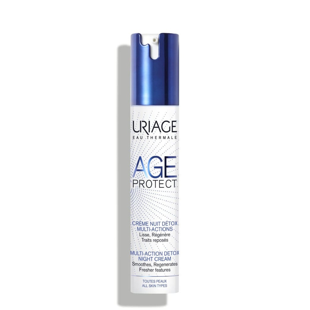 URIAGE Age Protect - Crème nuit détox multi-actions pour toutes peaux - 40ml