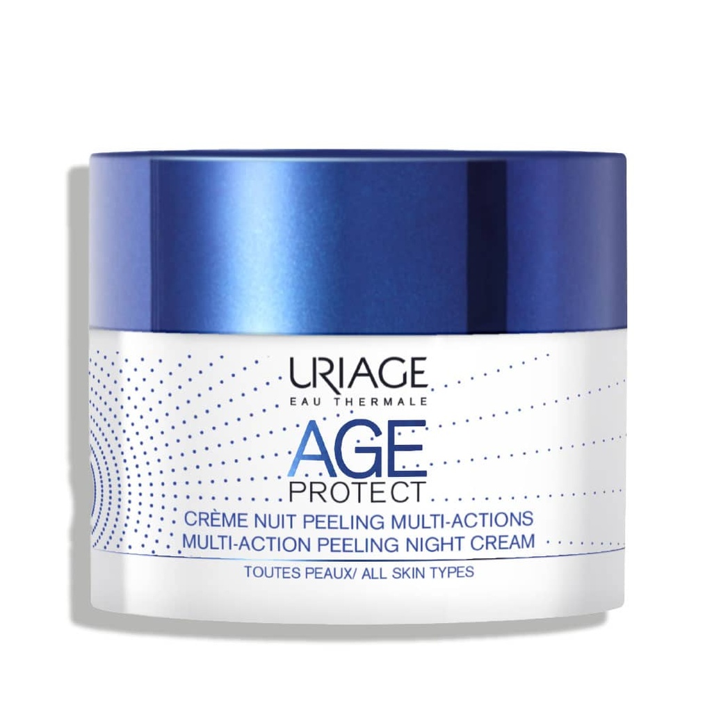 URIAGE Age Protect - Crème nuit peeling multi-actions pour toutes peaux - 50ml