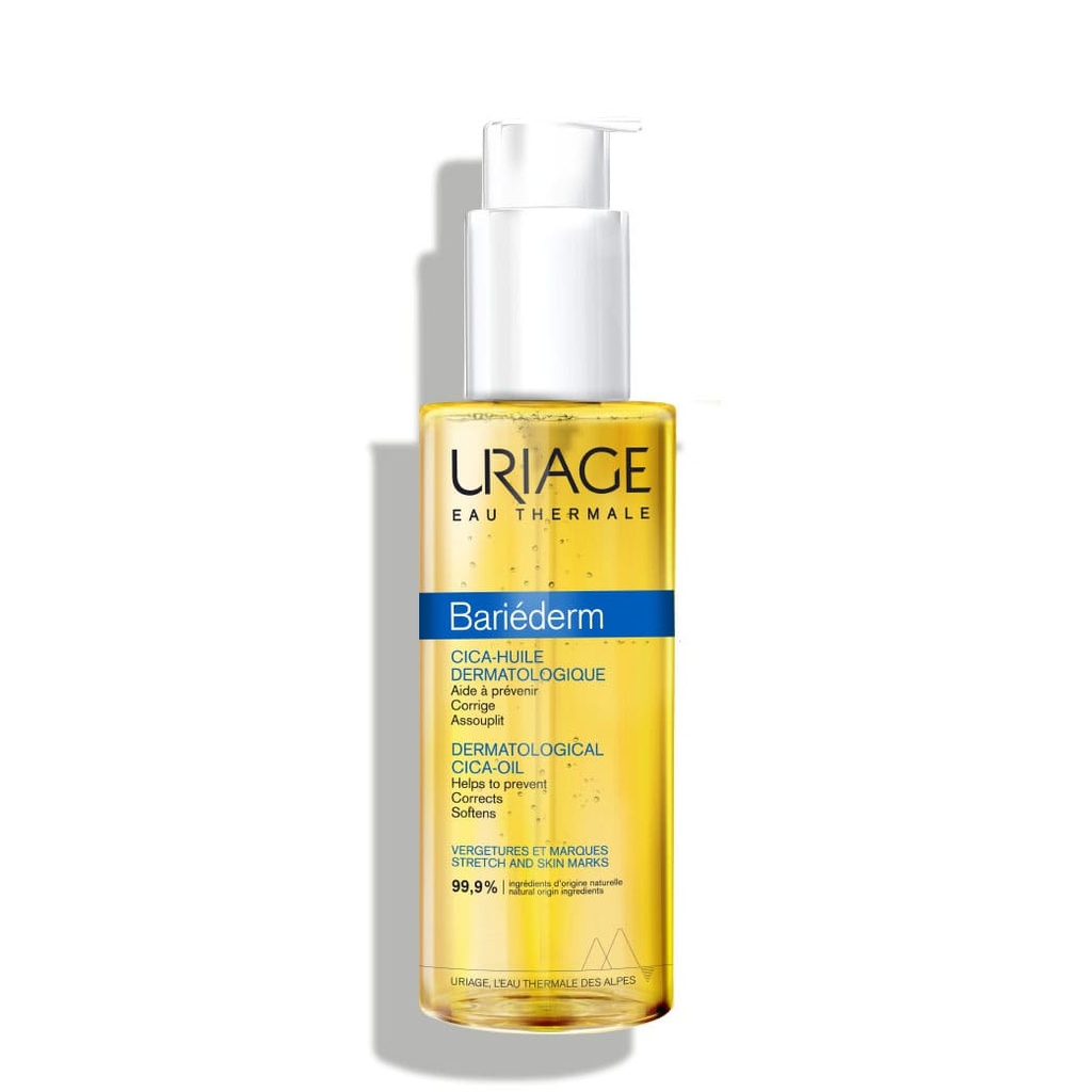 URIAGE Bariéderm Cica-Huile - Huile dérmatologique anti-vergetures et anti-marques - 100ml