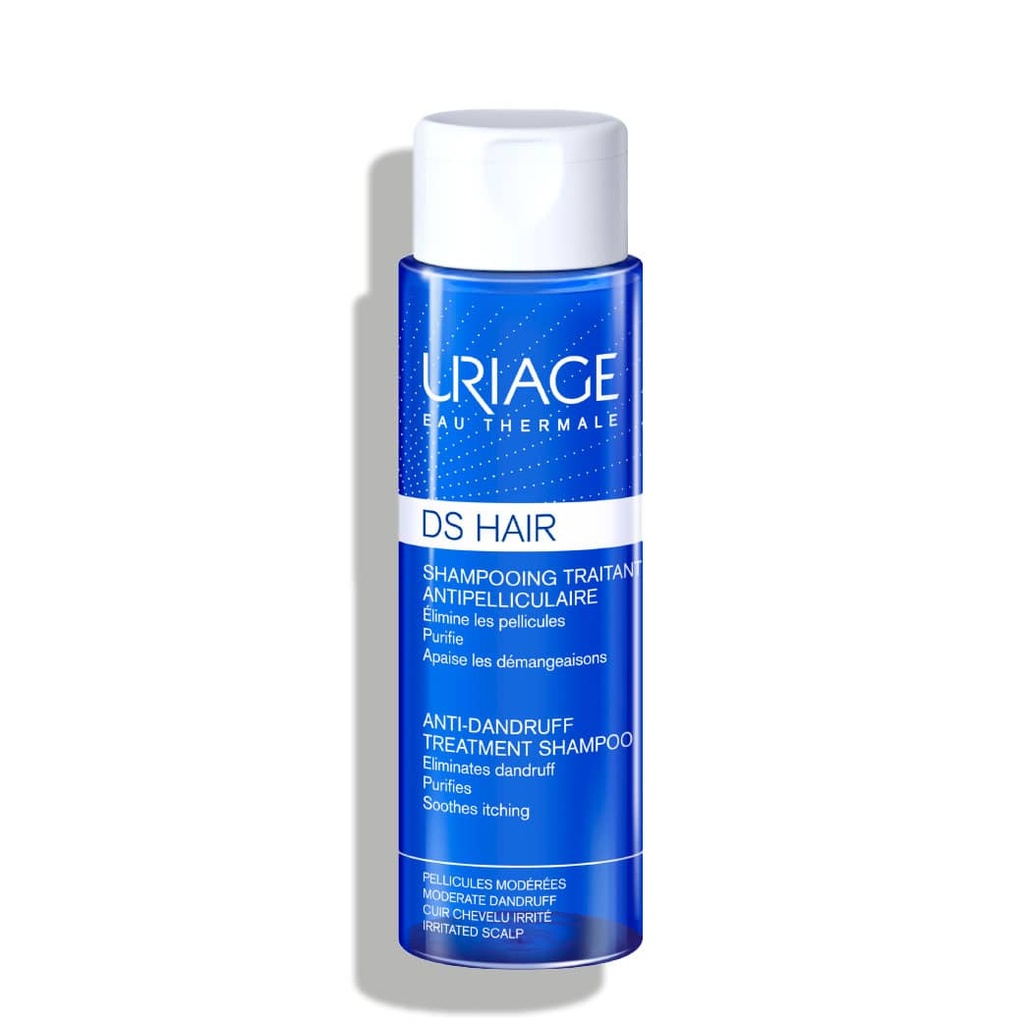 URIAGE D.S. Hair - Shampooing traitant anti-pelliculaire purifiant en cas de pellicules modérées - 200ml