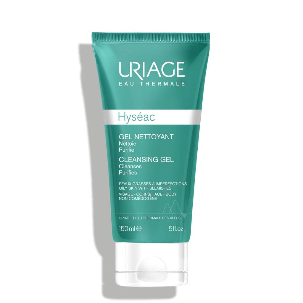URIAGE Hyseac - Gel nettoyant purifiant pour peaux mixtes à grasses - 150ml
