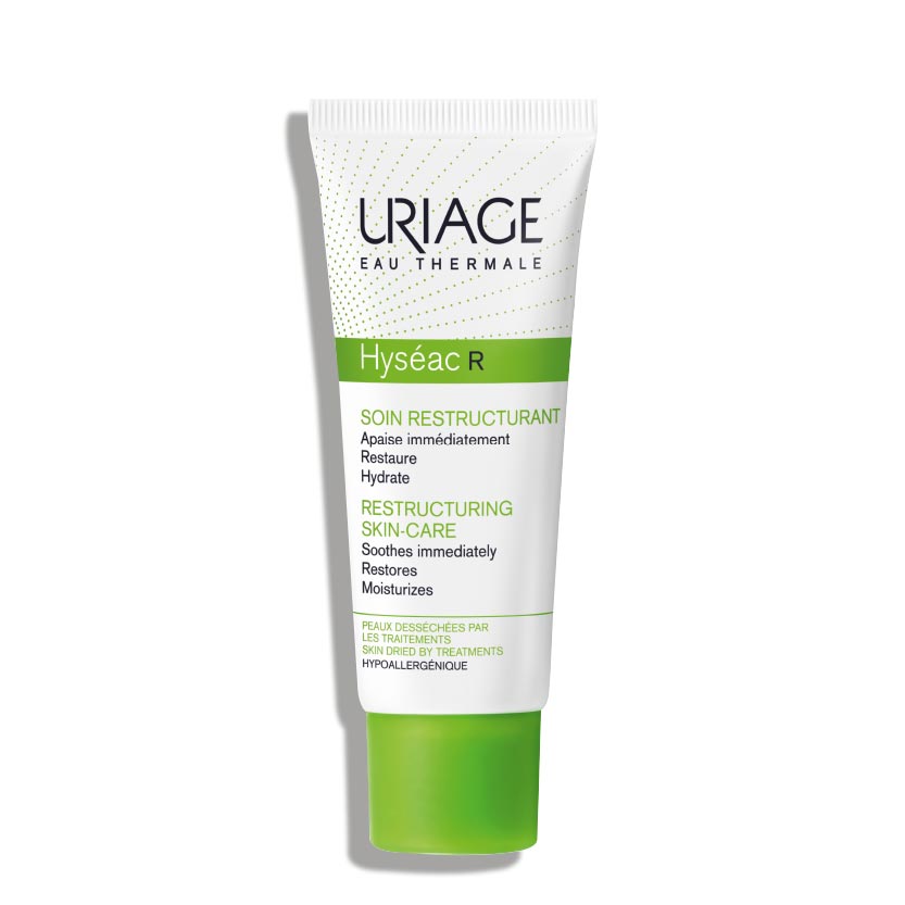 URIAGE Hyseac R - Soin restructurant apaisant hydratant pour peaux desséchées par les traitements - 40ml