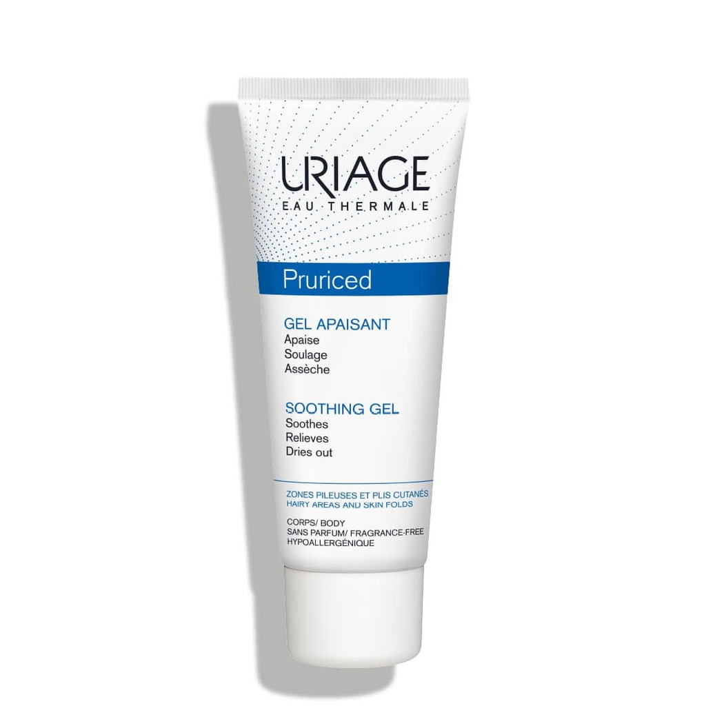 URIAGE Pruriced Gel - Gel apaisant pour les zones pilleuses et les plis cutanés - 100ml