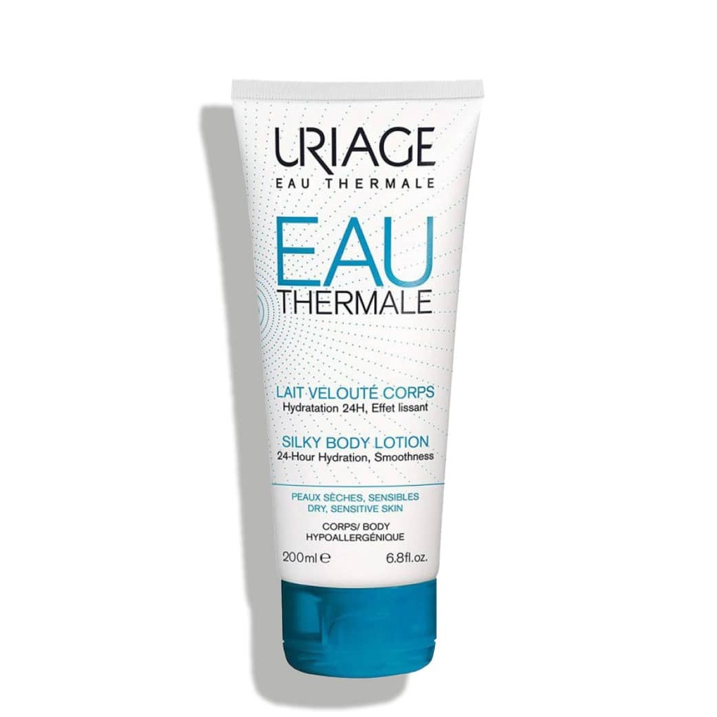 URIAGE Eau Thermale - Lait velouté hydratant 24h effet lissant pour les peaux sèches et sensibles du corps